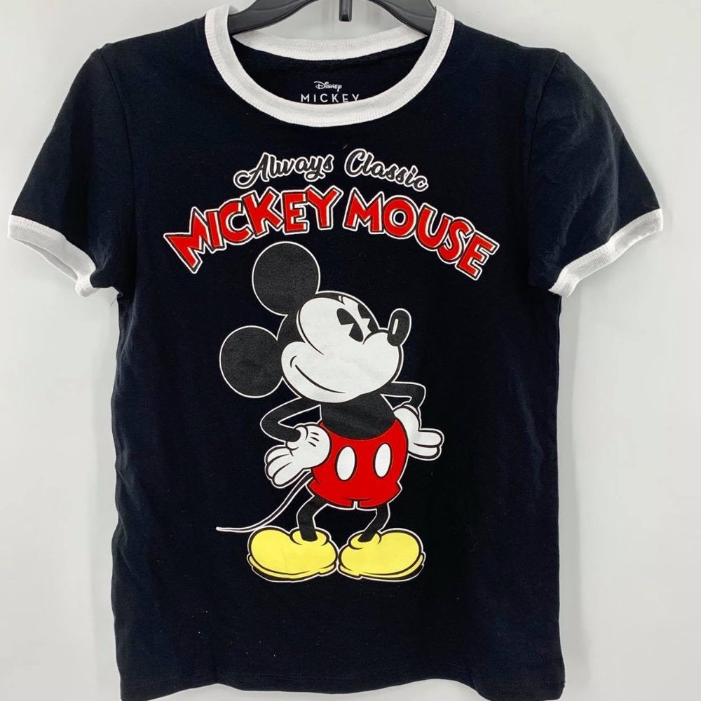 Mickey Mouse Classic T-Shirt Disney Size M Women